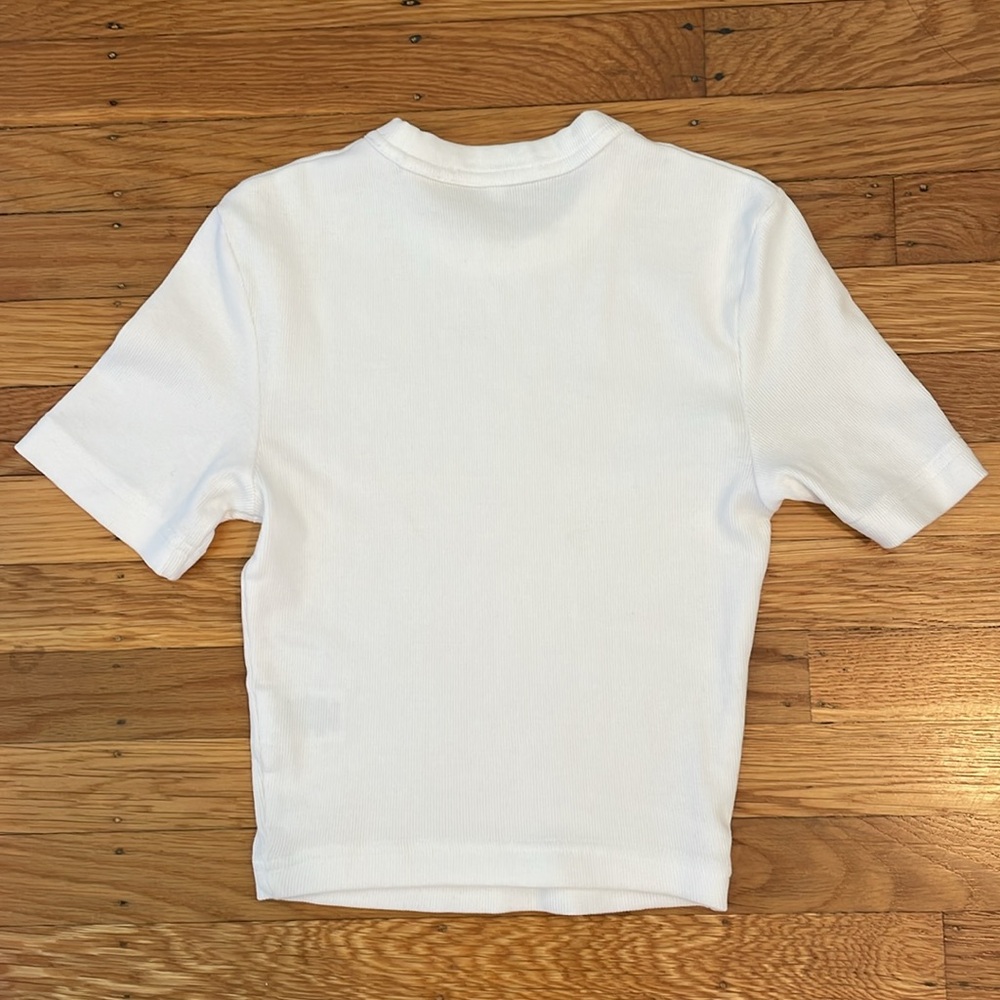 Tibi Ribbed Tshirt - Picture 7 of 7